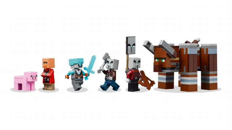LEGO MINECRAFT 21278 Kryjówka rozbójników Mr Puggy Krakow.jpg