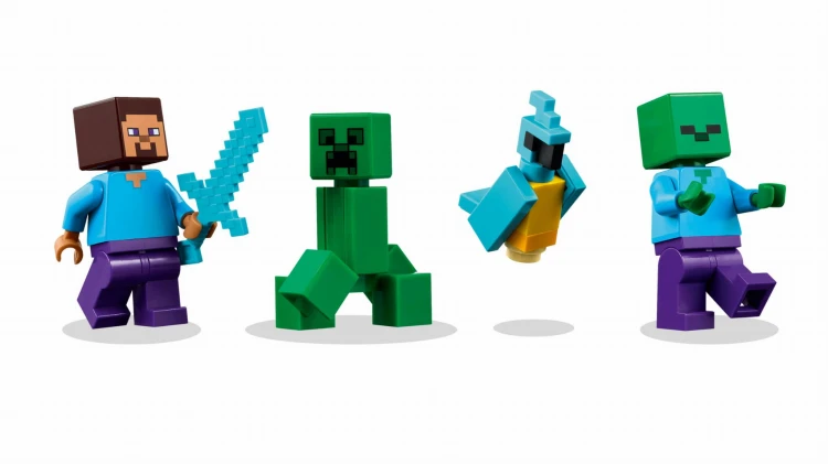 LEGO MINECRAFT 21275 Dom w dżungli Mr Puggy Kraków.jpg