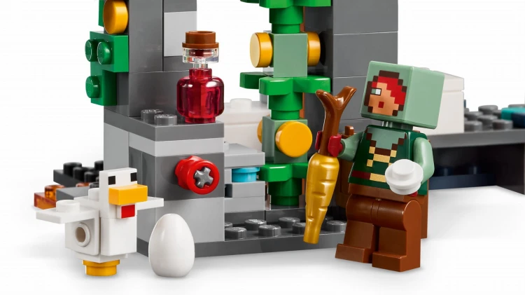 LEGO MINECRAFT 21274 Spotkanie ze strażnikiem Kraków Mr Puggy.jpg