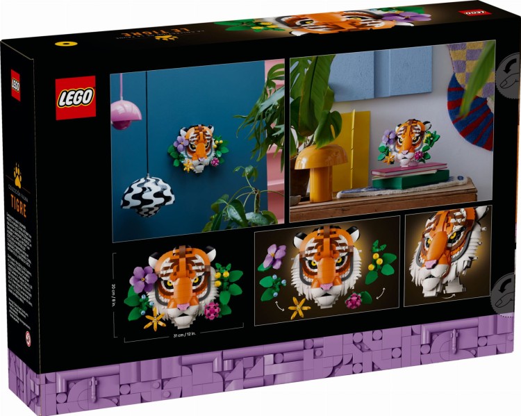 LEGO ART 31217 Kolekcja zwierząt tygrys MrPuggy Kraków.jpg
