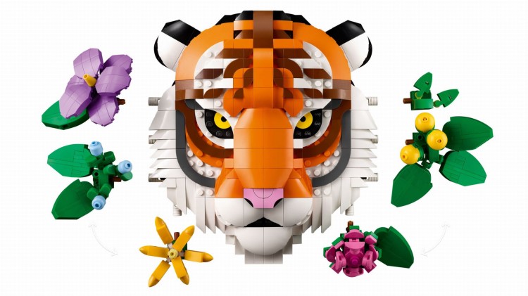 LEGO ART 31217 Kolekcja zwierząt tygrys Mr Puggy Kraków.jpg
