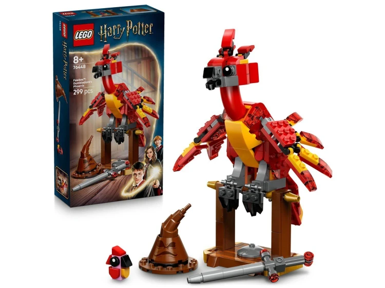LEGO HARRY POTTER 76448 Fawkes- feniks Dumbledore MrPuggy.jpg