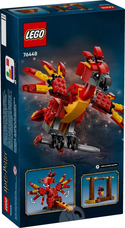 LEGO HARRY POTTER 76448 Fawkes- feniks Dumbledore MrPuggy Kraków.jpg