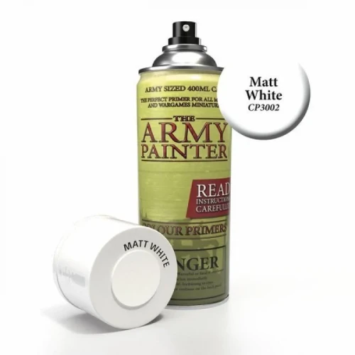 The Army Painter Colour Primer  Matt White Farba w sprayu MrPuggy.webp