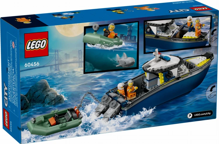 LEGO(R) CITY 60456 Pościg łodzią policyjną