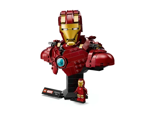 LEGO SUPER HEROES 76327 Popiersie Iron Mana MK4 MrPuggy Kraków.webp