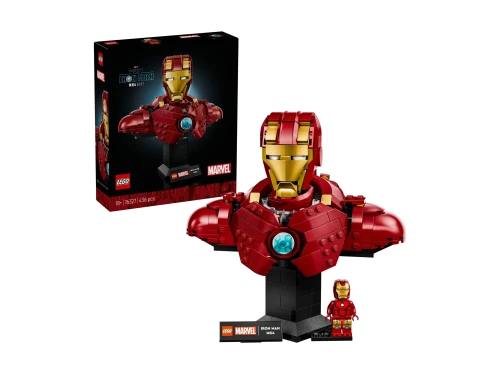 LEGO SUPER HEROES 76327 Popiersie Iron Mana MK4  MrPuggy.webp