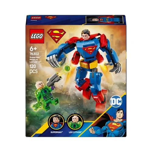 LEGO SUPER HEROES 76302 Mech Supermana kontra Lex MrPuggy.webp