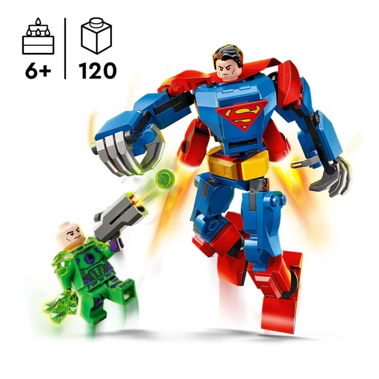 LEGO SUPER HEROES 76302 Mech Supermana kontra Lex Kraków MrPuggy.webp