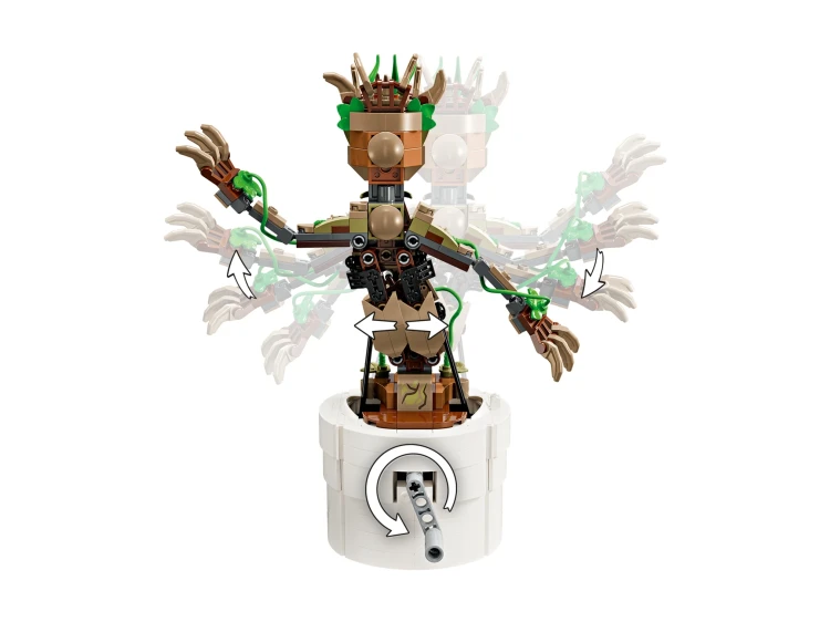 LEGO SUPER HEROES 76297 Tańczący Groot Mr Puggy Kraków.webp