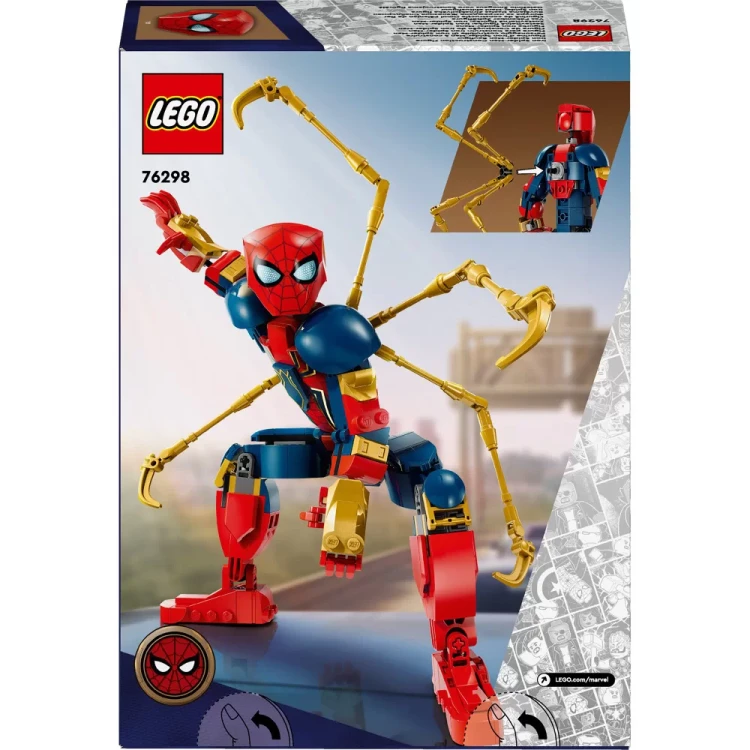LEGO SUPER HEROES 76298 Figurka Iron Spider-Man Mr Puggy Kraków.webp
