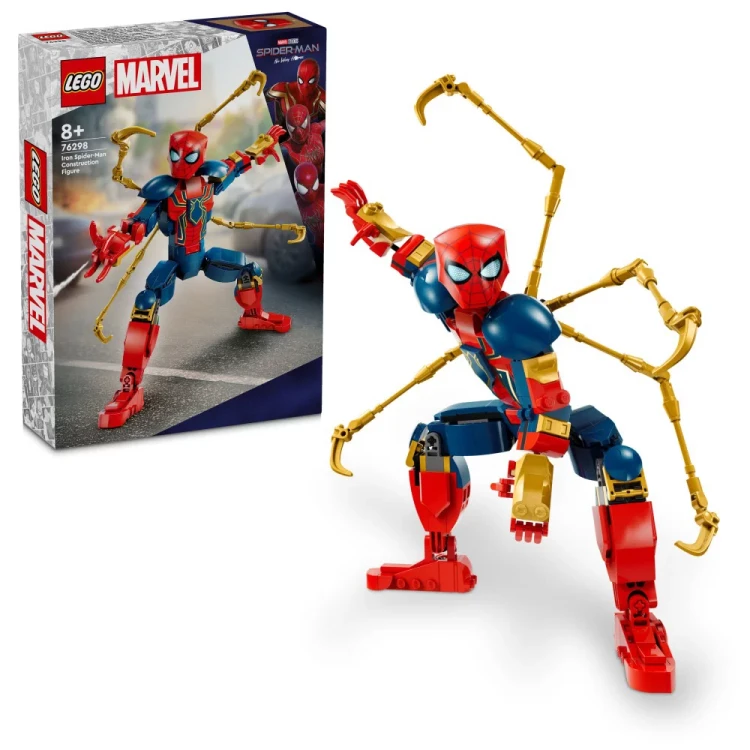 LEGO SUPER HEROES 76298 Figurka Iron Spider-Man Mr Puggy.webp