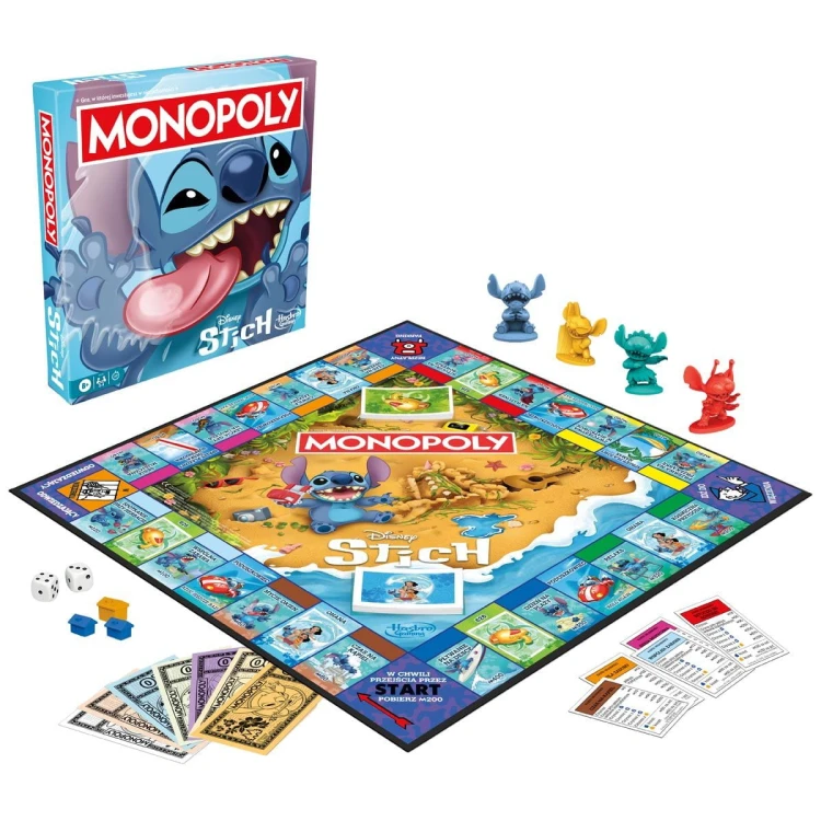 Gra Monopoly Stitch - Hasbro Mr Puggy Kraków.jpg