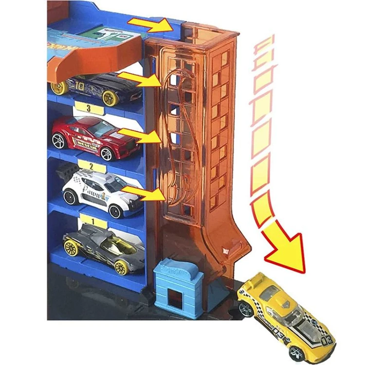Hot Wheels City mały zestaw z autkiem MrPuggy Krakow.jpg