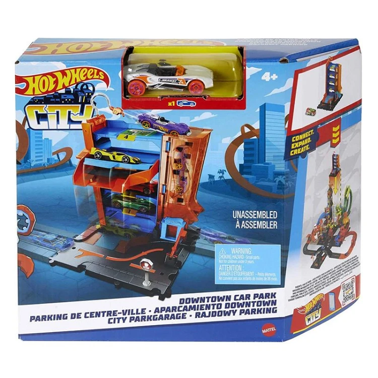Hot Wheels City mały zestaw z autkiem MrPuggy.jpg