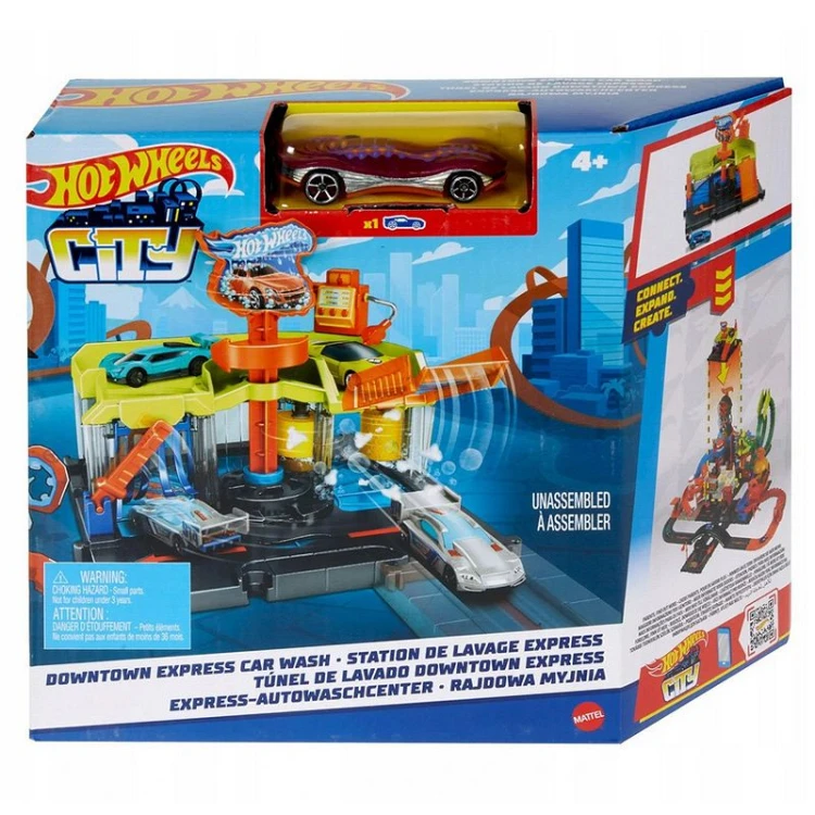 Hot Wheels City mały zestaw z autkiem HDR27 MrPuggy.jpg