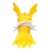 Maskotka Pokemon Jolteon 20cm Mr Puggy Kraków.jpg