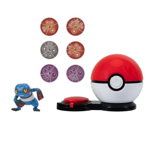 Pokemon Surprise Attack Games Croagunk i Poke Ball Mr Puggy Kraków.jpg