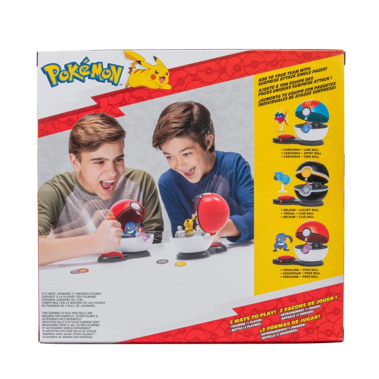Pokemon Surprise Attack Games Croagunk i Poke Ball MrPuggy Kraków.jpg