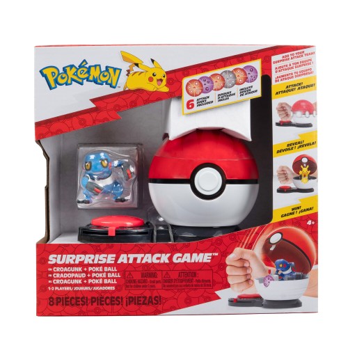 Pokemon Surprise Attack Games Croagunk i Poke Ball MrPuggy.jpg