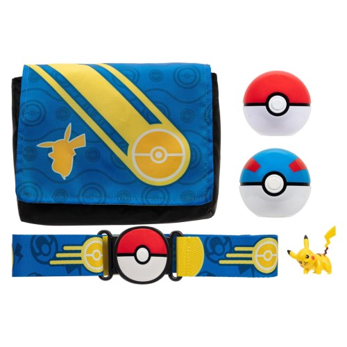 Pokemon Clip N Go zestaw Pikachu z bandolierą - Jazwares MrPuggy.jpg