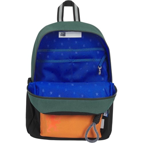 Plecak szkolny brązowy Oxford Funky MrPuggy Kraków.jpg