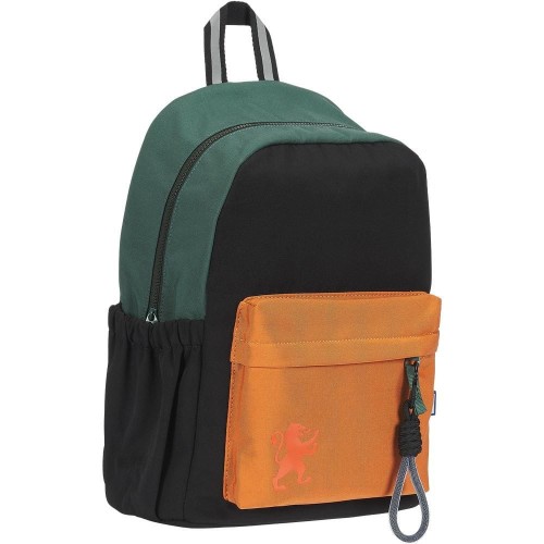 Plecak szkolny brązowy Oxford Funky MrPuggy.jpg