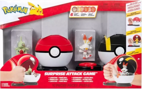 POKEMON Surprise Attack Larvitar Scorbunny