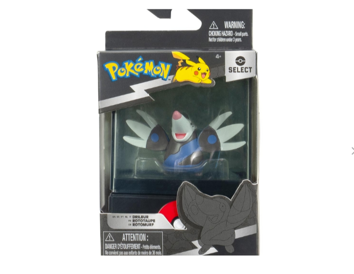 POKEMON Figurka Bitewna Case Drilbur