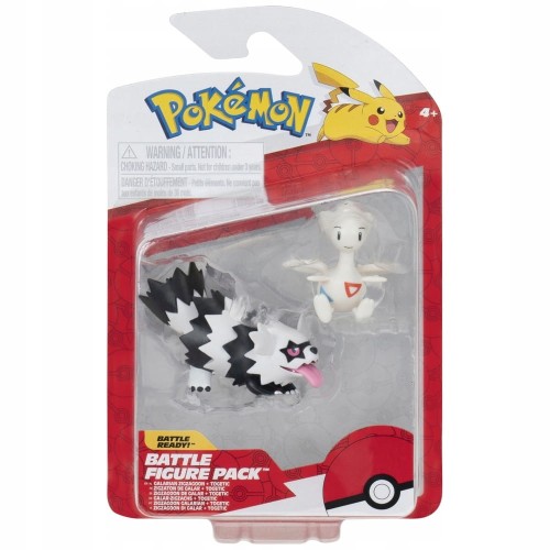 Pokemon - Figurki Galarian Zigzagoon + Togetic