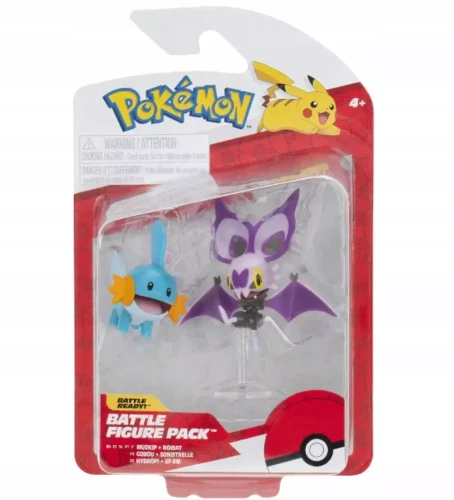 Pokemon - Figurki Mudkip + Noibat