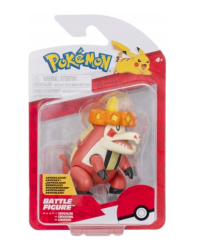 POKEMON FIGURKI CROCALOR Jazwares