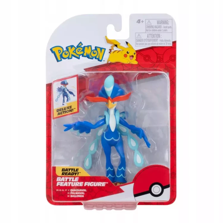 Pokemon Bitewna Figurka Akcji QUAQUAVAL