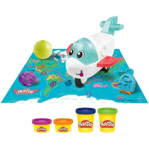 Play-Doh Samolot odkrywcy zestaw startowy MrPuggy.webp