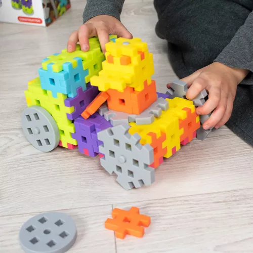 Meli Maxi Constructor 70 szt Klocki dla malucha.webp