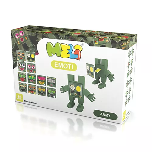 Meli Emoti Army 12szt MrPuggy.webp