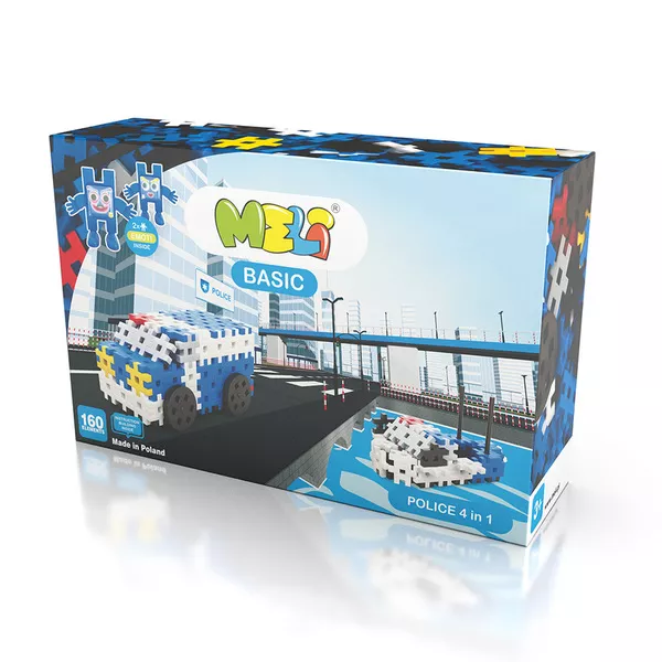 Meli Basic 160szt Police 4in1.webp