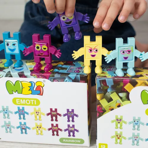 Meli Emoti Rainbow 12szt MrPuggy Kraków.webp