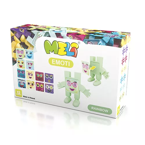 Meli Emoti Rainbow 12szt.webp