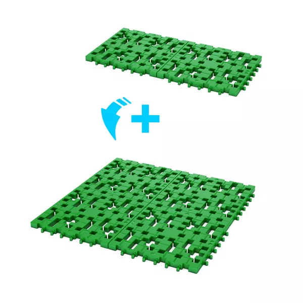 Meli Basic Baseplate Green 6szt - Podstawa Mr Puggy Kraków.webp