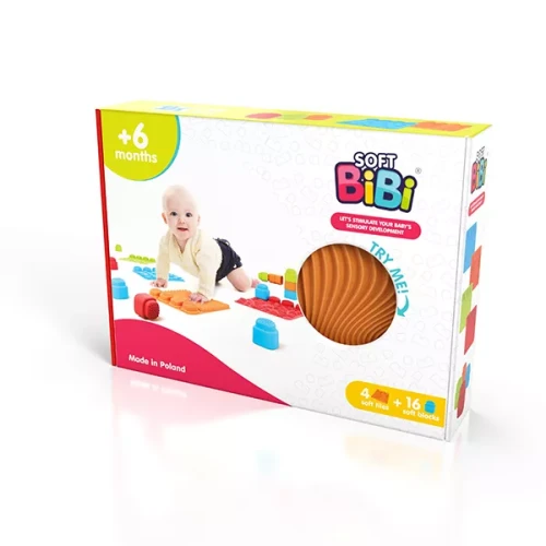 Meli Soft BiBi maty sensoryczne z klockami 20szt. .webp