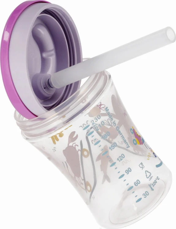 NUK kubek 230ml Evolution Active +12msc fioletowy Mr Puggy.jpg