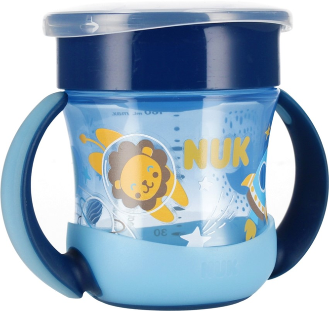 NUK kubek 160ml Mini Magic Cup +6msc niebieski.webp