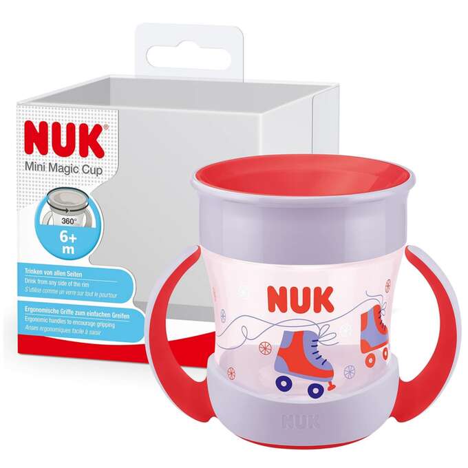NUK Kubek 160ml Mini Magic +6msc czerwony.jpg