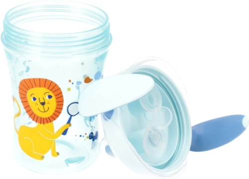 NUK Kubek niekapek 230ml Evo Magic Cup niebieski Mr Puggy.webp