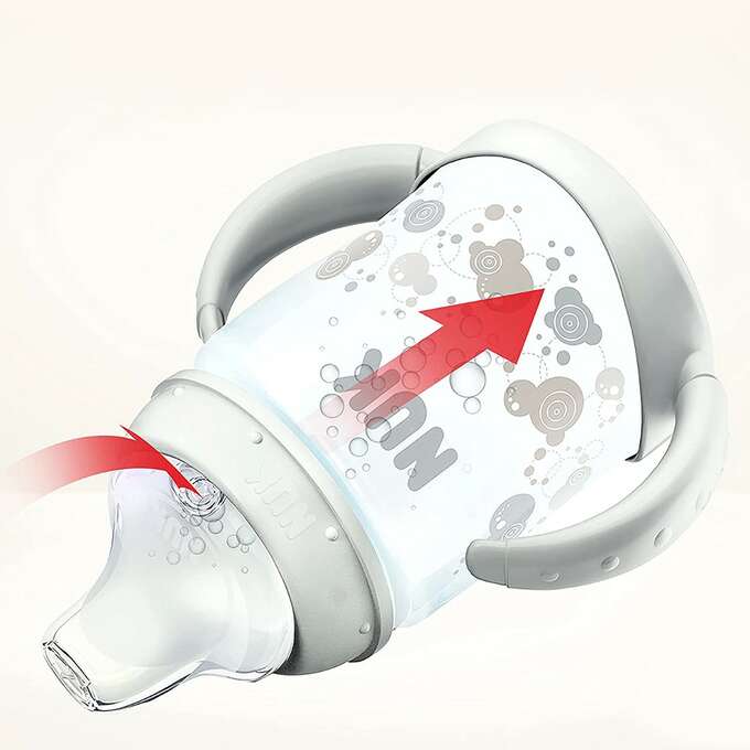 NUK kubek niekapek 150ml z uchwytem +6msc Mr Puggy.jpg