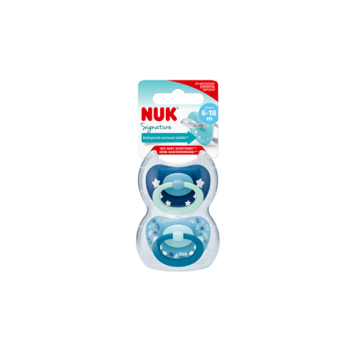NUK smoczek uspokajający 6-18msc SIGNATURE 2szt.jpg