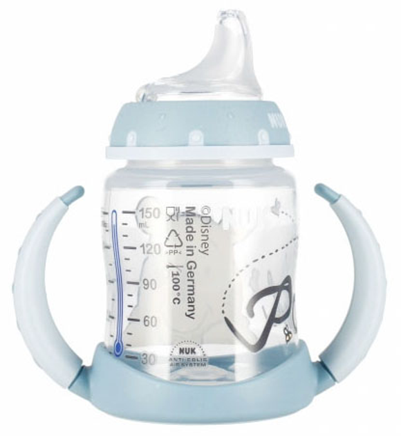 NUK Kubek niekapek 150ml z uchwytem +6msc .webp