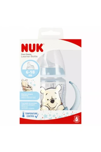 NUK Kubek niekapek 150ml z uchwytem +6msc Mr Puggy.webp