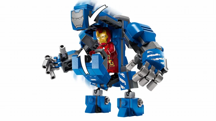Lego Marvel 76315 Laboratorium Iron Mana- Zbrojownia MrPuggy Krakow.jpg